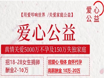 桥西捐卵助孕生子 爱心志愿者招募